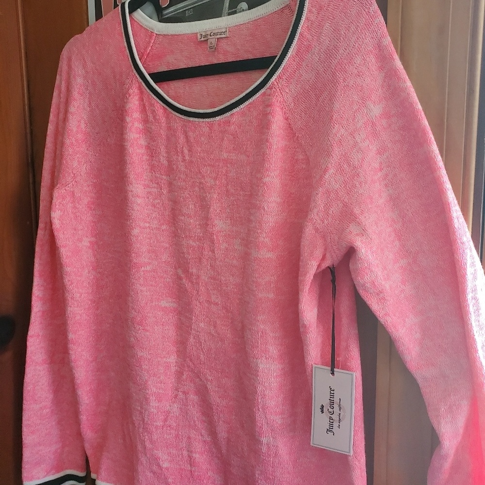 Juicy Couture pink sweater